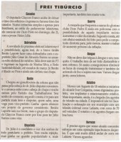  Dobradinha; Sonho. Jornal Correio da Cidade, Conselheiro Lafaiete,  27 fev. 2016, 1306ª ed. Caderno Opinião, Frei Tibúrcio, p. 8.
