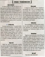 Arranca-rabo. Jornal Correio da Cidade, Conselheiro Lafaiete, 20 a 26 ago. 2016, 1331ª ed., Caderno Opinião, Frei Tibúrcio, p. 8.