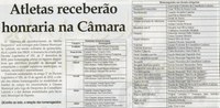 Atletas receberão honraria na Câmara. Jornal Correio da Cidade, Conselheiro Lafaiete, 03 nov. 2012, p. 04. 