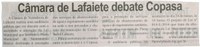 Câmara de Lafaiete debate Copasa. Correio de Minas, Conselheiro Lafaiete, 22 mar. 2014, p. 2.