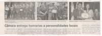 Câmara entrega honrarias a personalidades locais. Jornal Correio da Cidade, Conselheiro Lafaiete, 27 de jul. a 02 de ago. 2024, 1741ª ed., Política, p. 2.