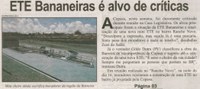 ETE Bananeiras é alvo de críticas. Correio de Minas, Conselheiro Lafaiete, 24 ago. 2013, p. 01.