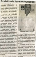 Fundiária de terrenos ocupados. Jornal Correio da Cidade, 05 mai. 2012, p. 02.