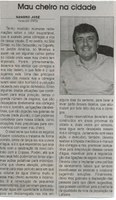 Mau cheiro na cidade. Jornal Correio da Cidade, Conselheiro Lafaiete, 14 jun. 2014, p. 6.