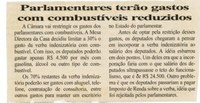  Parlamentares terão gastos com combustíveis reduzidos. Folha Livre, Conselheiro Lafaiete, 29 abr. 2006, 268ª ed. p. 10.