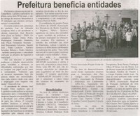 Prefeitura beneficia entidades. Correio de Minas, Conselheiro Lafaiete, 17 mai. 2014, p. 3.