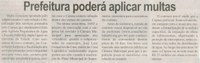 Prefeitura poderá aplicar multas. Correio de Minas, Conselheiro Lafaiete,  22 fev. 2014, p. 2.
