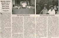 GIOVANNI, Pablo. Reunião definiu pendências e abriu portas para novas notificações. Jornal Correio da Cidade, Conselheiro Lafaiete, 15 ago. 2009, p. 04.