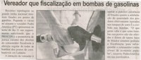 Vereador quer fiscalização em bombas de gasolinas. Jornal Correio de Minas, 15 ago. 2015, p. 06.