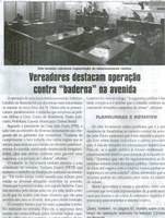  Vereadores destacam operação contra baderna na avenida. Jornal Correio da Cidade, Conselheiro Lafaiete, 20 jun. 2015, 1270ª ed., p. 2.