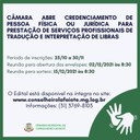 AVISO DE CHAMAMENTO PÚBLICO